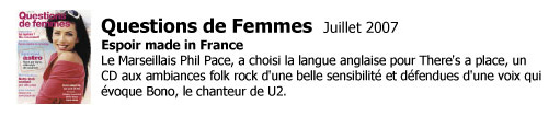 Questions de femmes - Juillet 2007